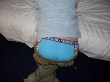 Nogmaals de broek op half zeven