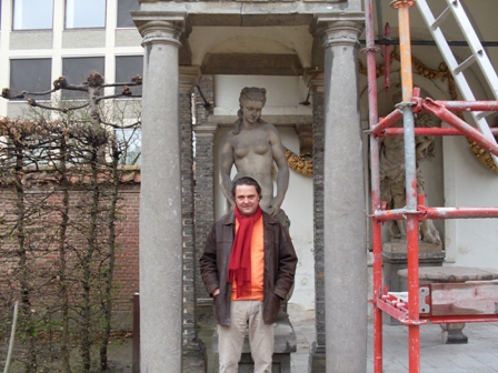 Pappa met vaste vriendin