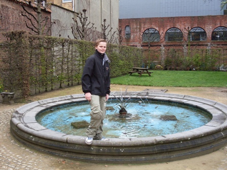 Toebe bij Rubens vijver